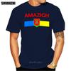 Amazigh tričko pánské Designy bavlna SXXXL Jedinečné Mačkavé Vtipné Ležérní letní Formální tričko letní tričko