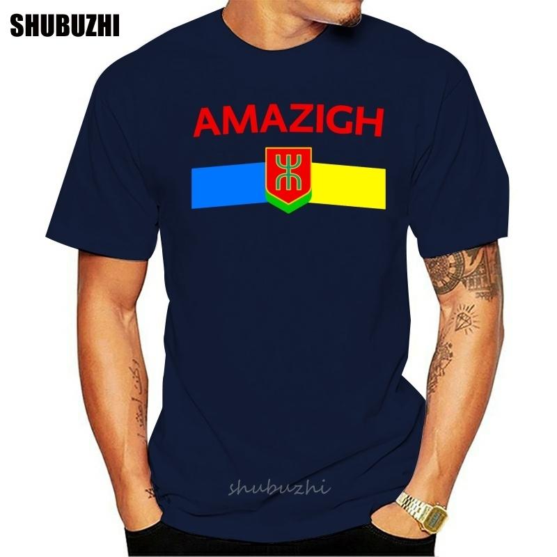 

amazigh t shirt men Designs cotton SXXXL Unique AntiWrinkle Funny Casual summer Formal tshirt summer tshirt S