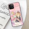 Anime Card Captor Sakuras Phone Case for Iphone 16 15 14 12 11 13 Pro Max Mini X Xr Xs Se 8 Puls glass Cover