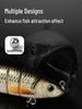 Best-Selling Realistic Multi-Jointed Fish Bait, 26g, 12cm, Eight-Section Sinking Lure for Sea Fishing