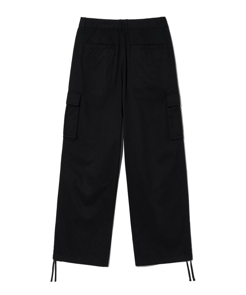 PHYSICAL DEPARTMENT Beaded String Cargo Pants_Black