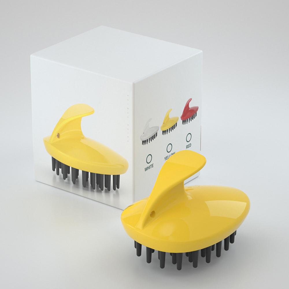 Head Hair Washing And Massage Brush Tool Silicone Adult Hair Grabber Scalp Meridian Hair Washing And Massage Comb