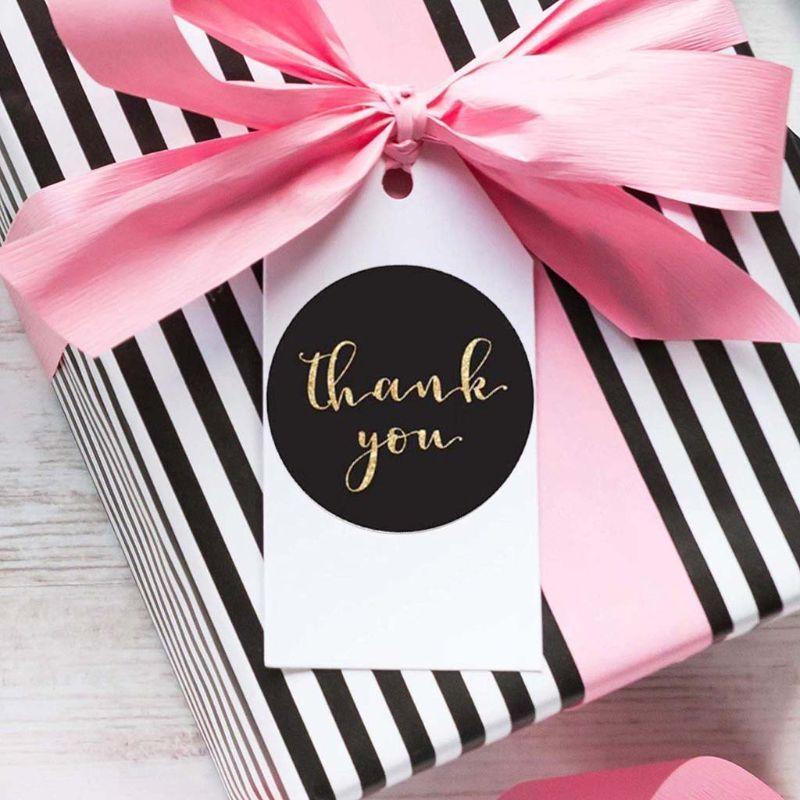 500pcs Round Thank You Stickers Seal Labels Wedding Party Scrapbooking Package Sticker