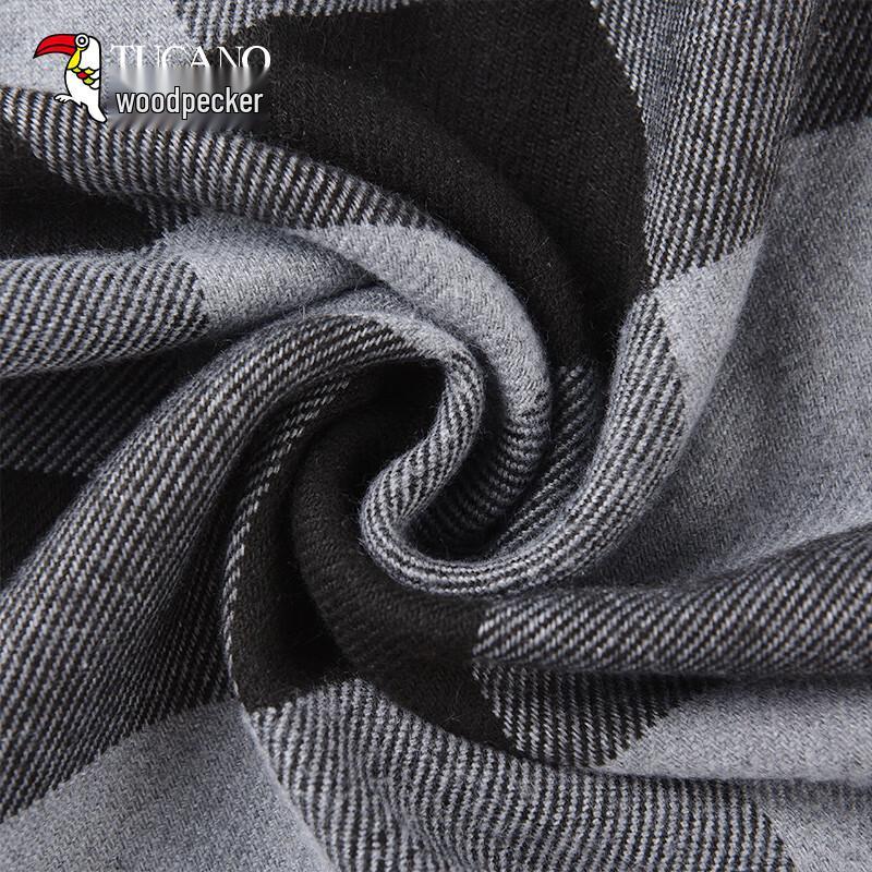 Woodpecker Autumn/Winter Plaid Scarf