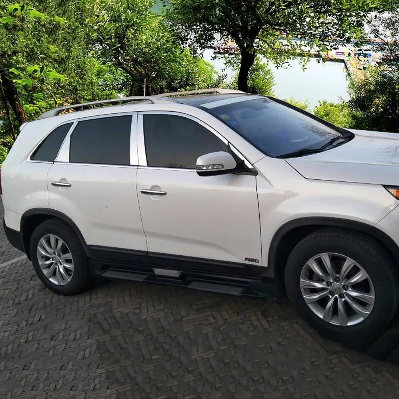 Für Kia Sorento 2009- 2013 2014 2015 2016 2017- Fenster Säule B C Säulen Verkleidungen Leisten Abdeckungen Edelstahl Auto Zubehör
