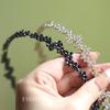 Elegant Bridal Rhinestone Flower Hairbands Headband Women Girls Hair Head Hoop Band Accessories Headdress Headwear Ornament