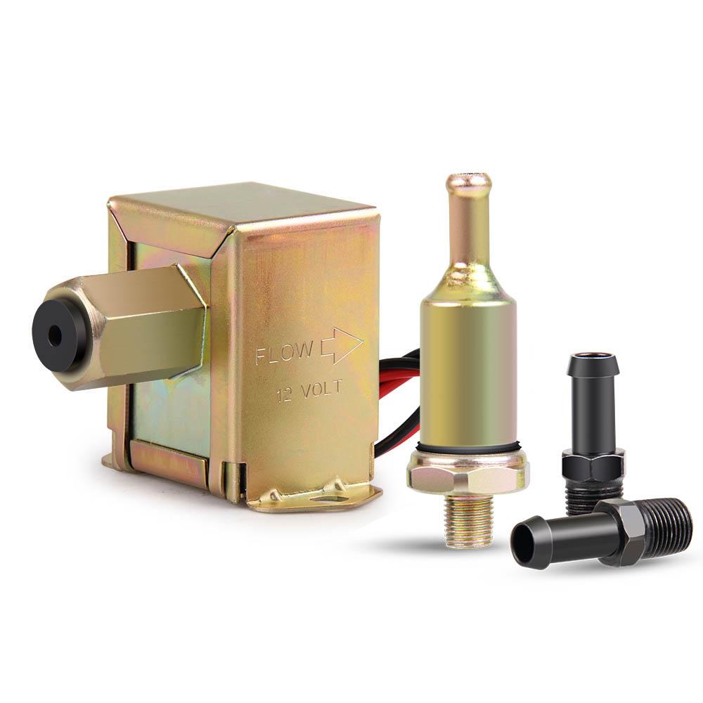 

12V Standard Facet Universal Electric Fuel Pump Metal for Petrol & Diesel 2.5-4 PSI show as picture