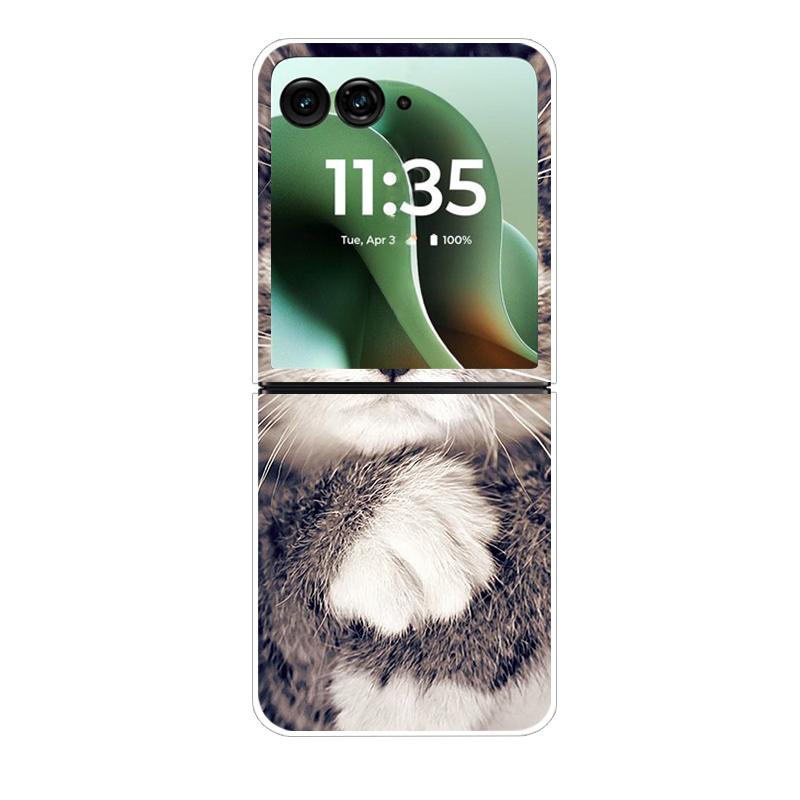 For Motorola moto razr ultra 2025 Case Hard PC Phone Back Cover for Moto Razr 60 Ultra Cases Transparent Funda Shell Fundas
