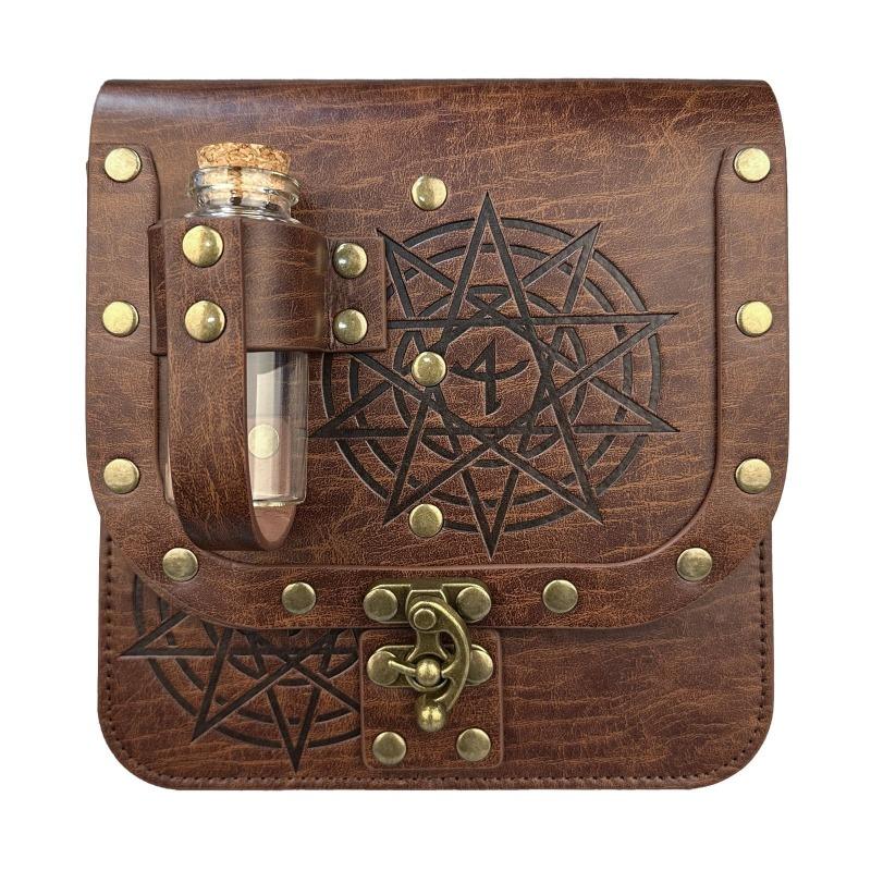 Mittelalterliche Mini-Tasche Beutel Gürtel Hüfttasche Damen Herren Wikinger Ritter Krieger Pirat Party Requisiten Cosplay Kostüm