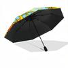1pc Sunflower Design Automatic Open/Close Umbrella - Portable Collapsible Umbrella with 8-Rib Stability, Fashion Lovers yy251017109