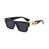 Glamour Luxury Men Sunglasses Trendy Fashion Brand Square Sun Glasses Unisex  Designer Shades