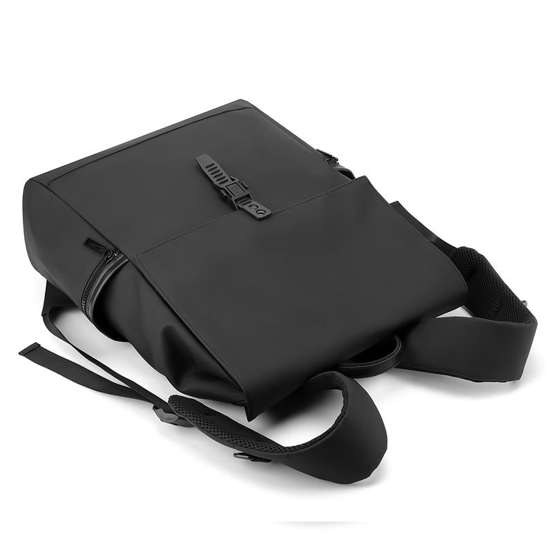 Schulranzen für Herren mit großem Fassungsvermögen, einfarbig, Business-Rucksack