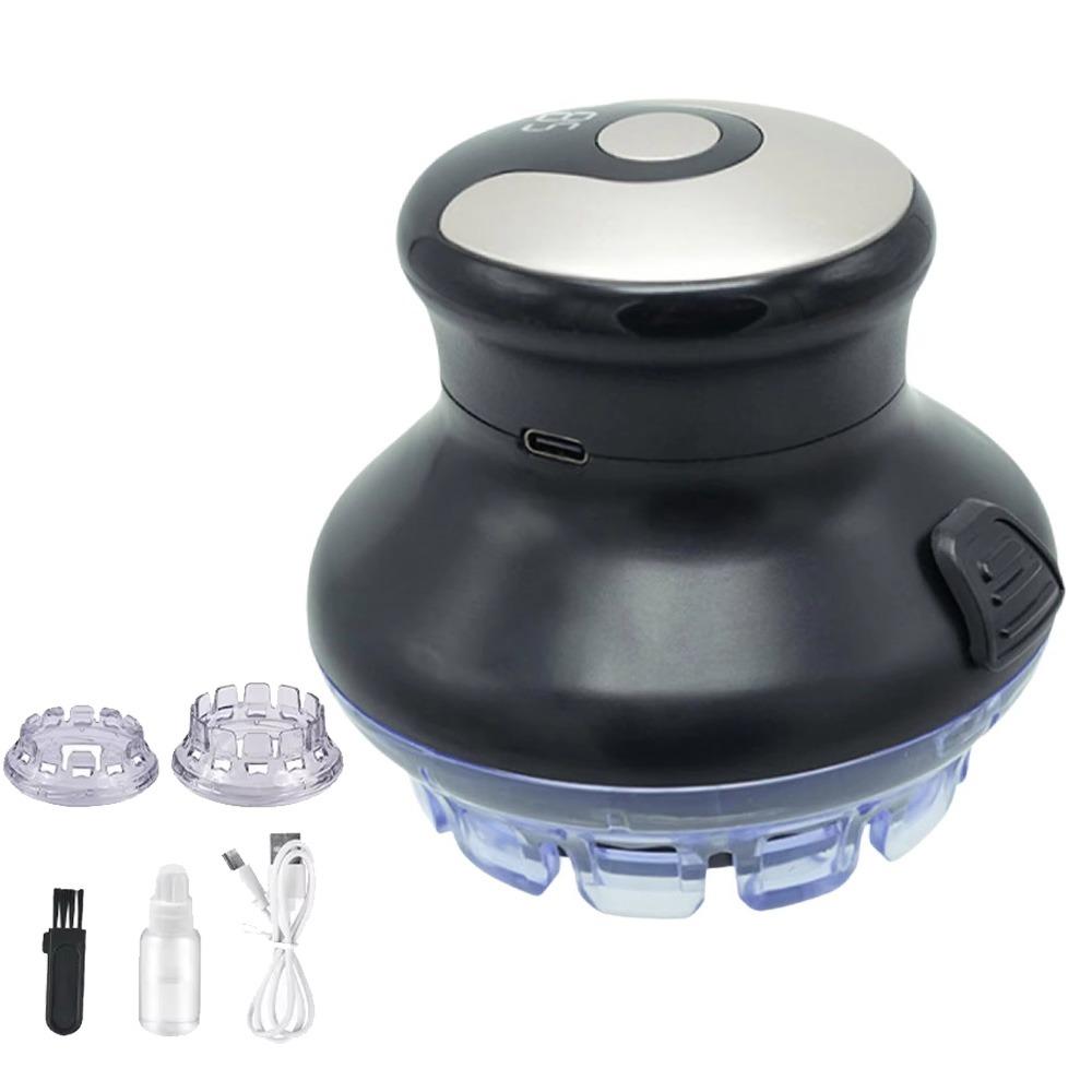 3-12mm Length Adjustable Men's Hair Shaver LED Display Screen Self-hair Kit  Home