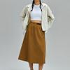 Under Armour Urban Adventure Series Solid Color Stand Collar Zip Outdoor Work Jacket Women Jacket Peak-White 1389309-110