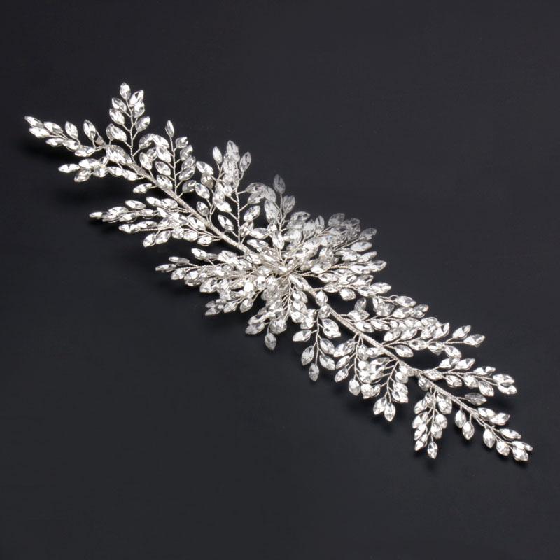 Glass Handmade Hair Band European Style Bridal Wedding Accessories Hair Accessories Crown