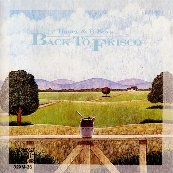 

CD HONEY & B-BOYS - Back To Frisco 32XM36 Moon Records 1987 Япония Рок Б/у