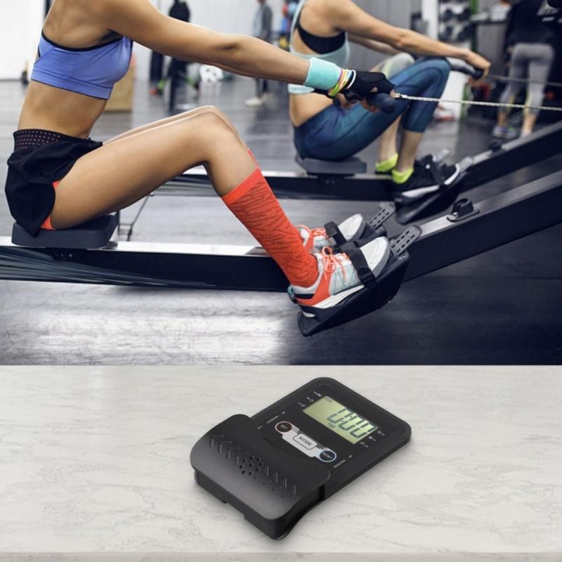 Rowing Machine Counter Gym Replacement Monitor Home Rowing Machine Monitor Adjustable Odometer Speedometer Counter