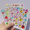Colorful Star Rhinestone Face Stickers Dopamine Makeup Gems for Music Festival Self-Adhesive Body Jewels for Cheek Decoration