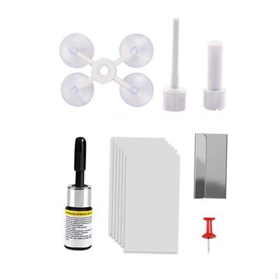 Car Windshield Crack Repair Kit Scratch Remover Quick Fix Vehicle Windscreen Tool Glass Fluid