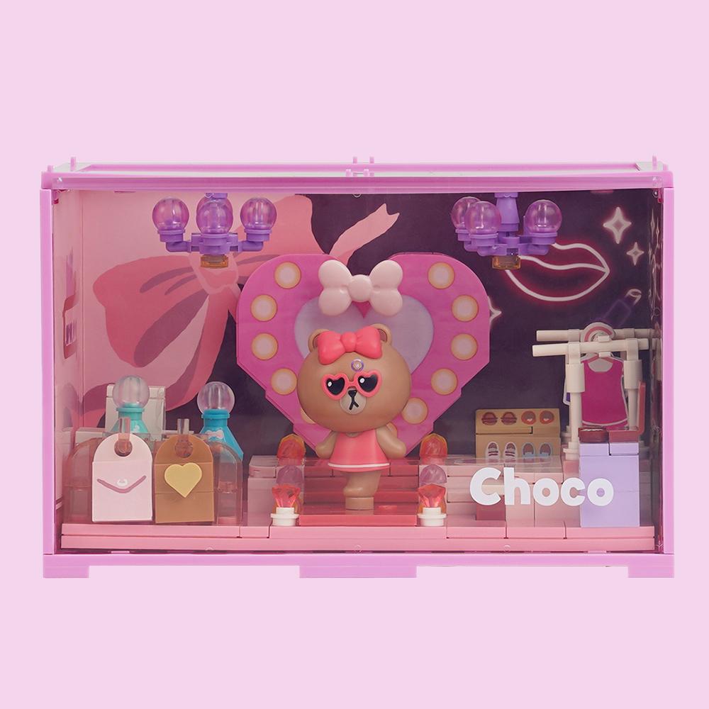 LINE FRIENDS Set di mattoncini da collezione