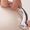 Garlic Pounder with Ergonomic Non-Slip Handle Chopping Vegetables Herb Masher Garlic Crusher Kitchen Tool