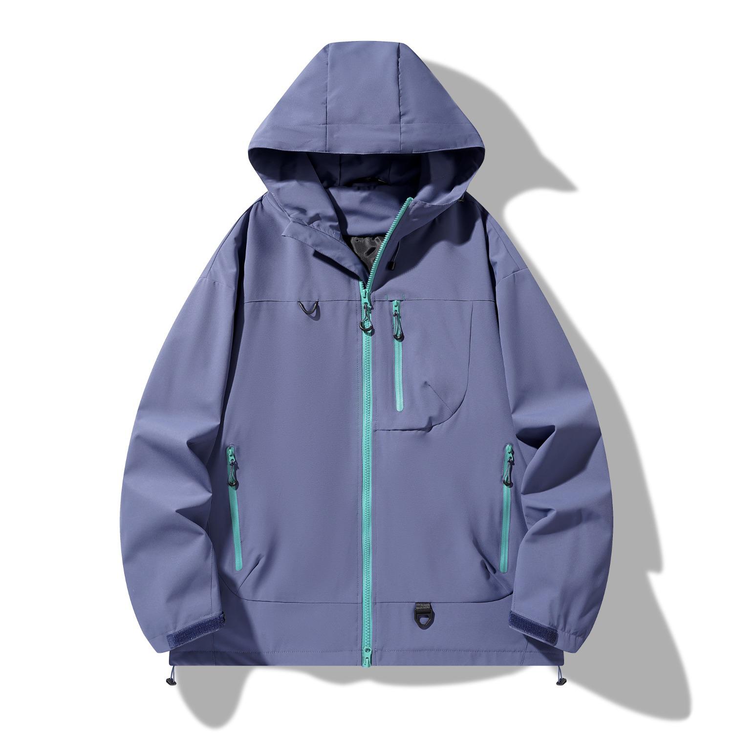 Couple s Waterproof and Windproof Hooded Ski Jackets - Men s and Women s Casual Outdoor Outerwear Extra Large