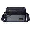 New Multi-pockets Men's Shoulder Bag Waterproof Large Capacity Men's Business Bag Work Travel Canvas Crossbody Bag for Male