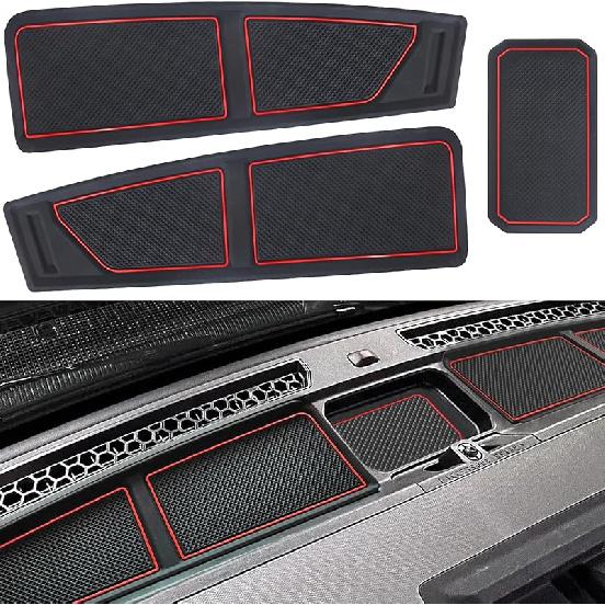 Dash Cover Tray For Ford Bronco Accessories    2024 2025 2026, Dashboard Mat, Anti-Slip Silicone Ert, Anti Dust Interior, Dash Pad Liner For Bronco