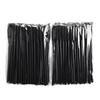 50-Pack Disposable Mascara Brushes with Nylon Bristles and Hollow Rod for Eyelash Makeup
