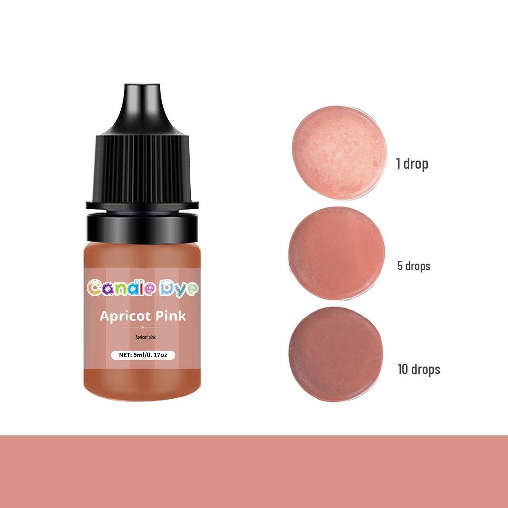 48 Color 5ML High Concentration Color Essence for Aromatherapy Candles & Handmade Soap DIY Silicone Pigment