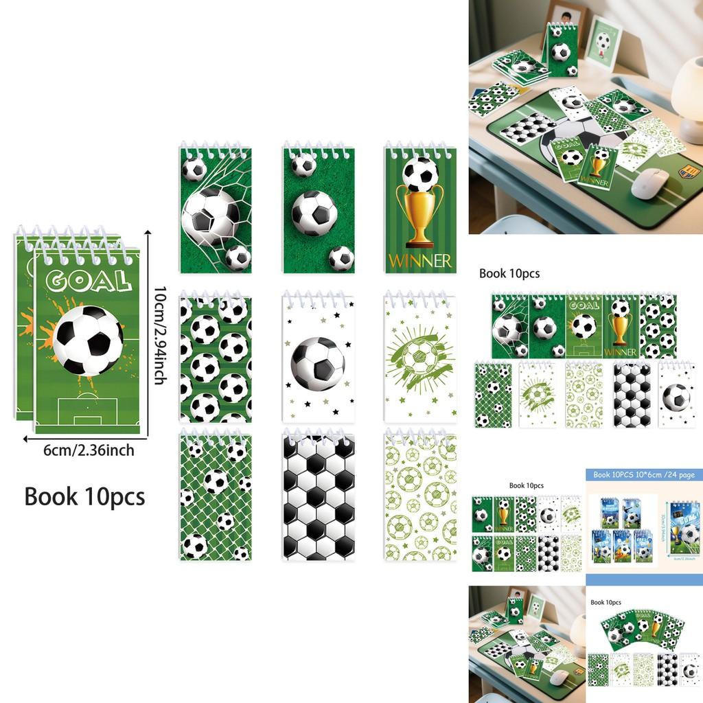 Football World Cup Childrens Notebooks Set With Paper Material For Party Decor And Learning Activities