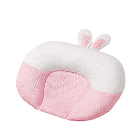

Baby head shape 1 year 2 year flat head height baby flat memory regurgitation pink [Tysec] pillow, correction, old, old, newborn, co-sleeping, розовый