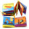 Baby Cloth Book Set Baby Science And Education Enlightenment Palm Book Traffic Ocean Animal Fruit Cognitive Toys