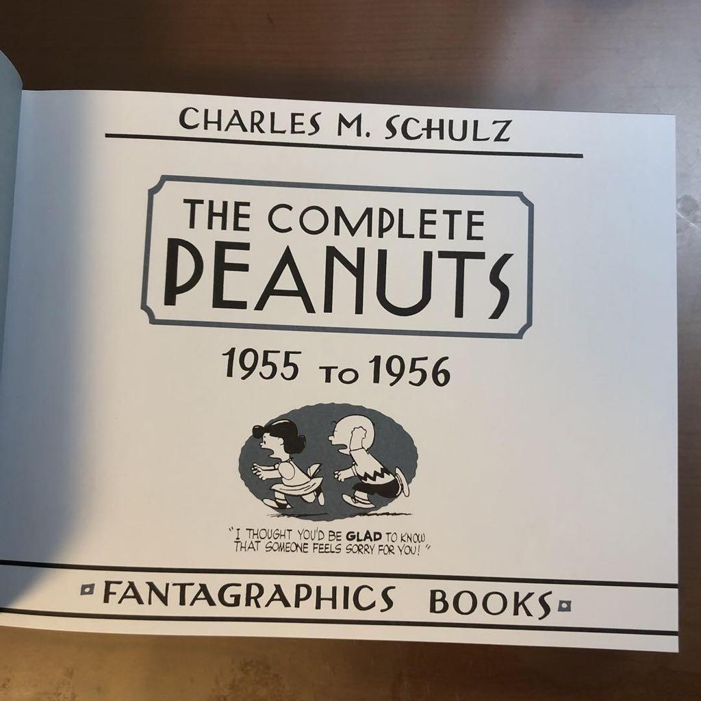 [USED] THE COMPLETE PEANUTS 1955-1956 (Foreign Books)