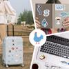 100 Blue Coast Aesthetic Graffiti Stickers DIY Decorative Guitar Laptop Suitcase DIY Waterproof
