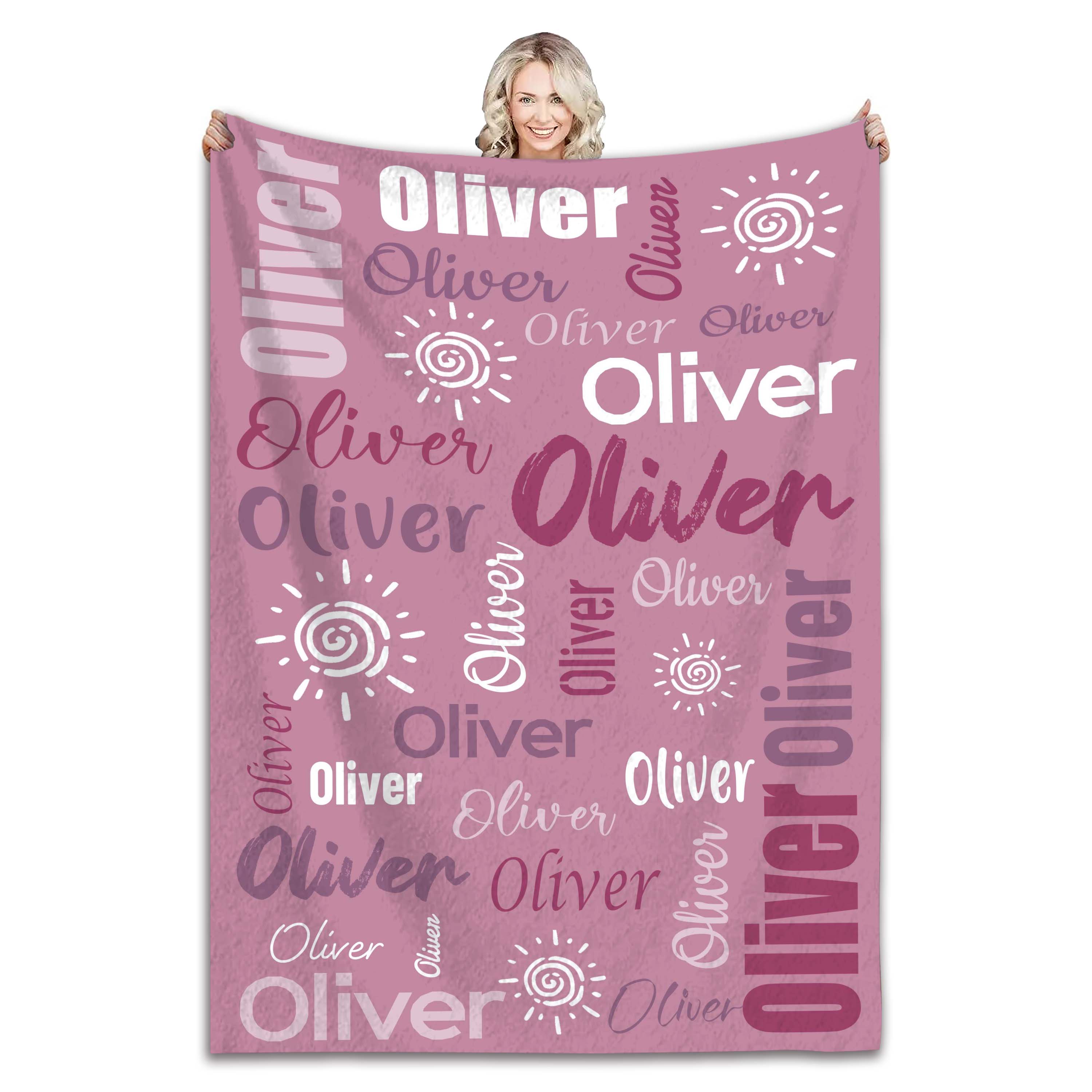 

Sun Pattern High Quality New Custom Name Flannel Blanket Ultra-Fine Fiber Absorbent Soft And Warm Shawl Digital Printing 70x100