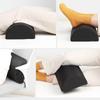 Half Round Bolster Multifunctional Sponge High Resilience Relieving Soreness Semi Round Massage Bolster for Foot
