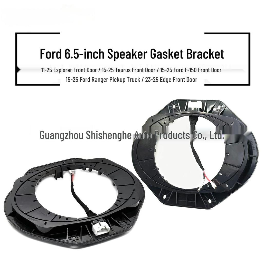 6.5" Speaker Gasket Bracket for Toyota, Honda, Nissan, Changan, Ford, VW Door Modification