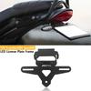 For Motorcycle Accessories LED License Plate Frame License Plate Holder LED Speed 400 Scrambler400x Scrambler 400 X