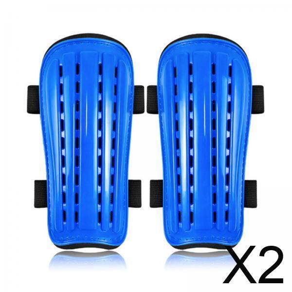 Football Shin Guard Set, Protectors, , Leg Pads with Shockabsorbing Core And Nonslip