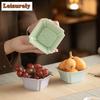 Elegant Sea Wave Fruit Dishes Elegant Pastry Plate Dim Sum Plate Food Storage Tray Household Plates For Food Accessories Craft