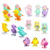 Yousheng Wind-up Jumping Animal Toy Cow Squirrel Dinosaur Rabbit Penguin Chick Monkey Bird Walking Toy Toddlers Educational Interactive Clockwork