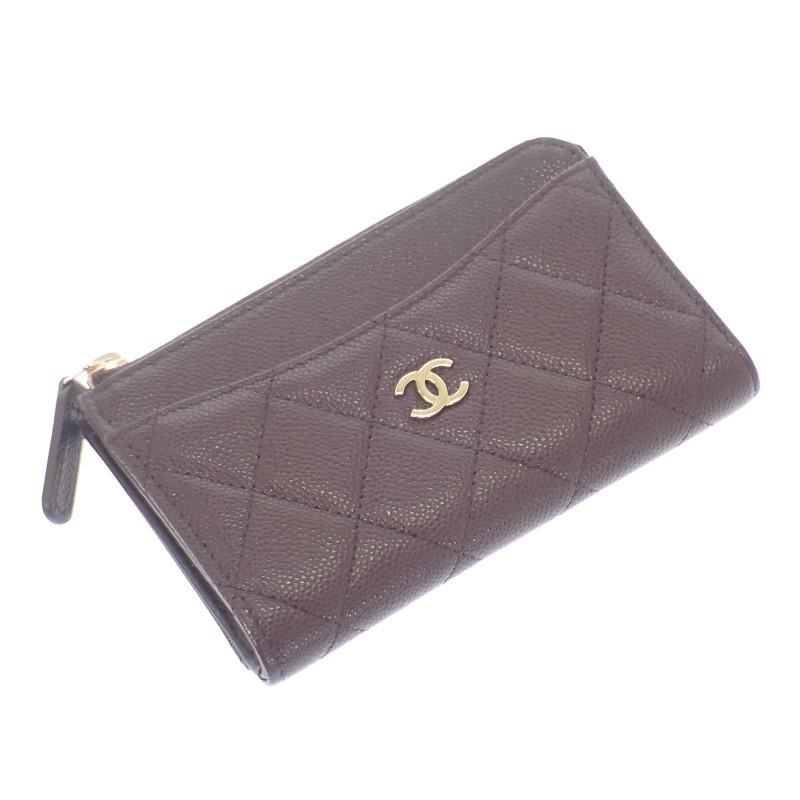 Chanel AP3179 Etui na karty Bordeaux Damskie
