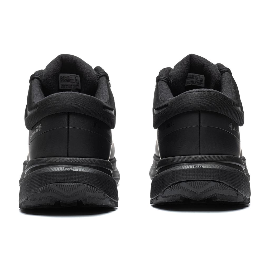 Men's Sneakers Li-Ning Outdoor Counterflow Xingjing Mountaineering & Hiking Shoes Unisex Mid-top Pure Black