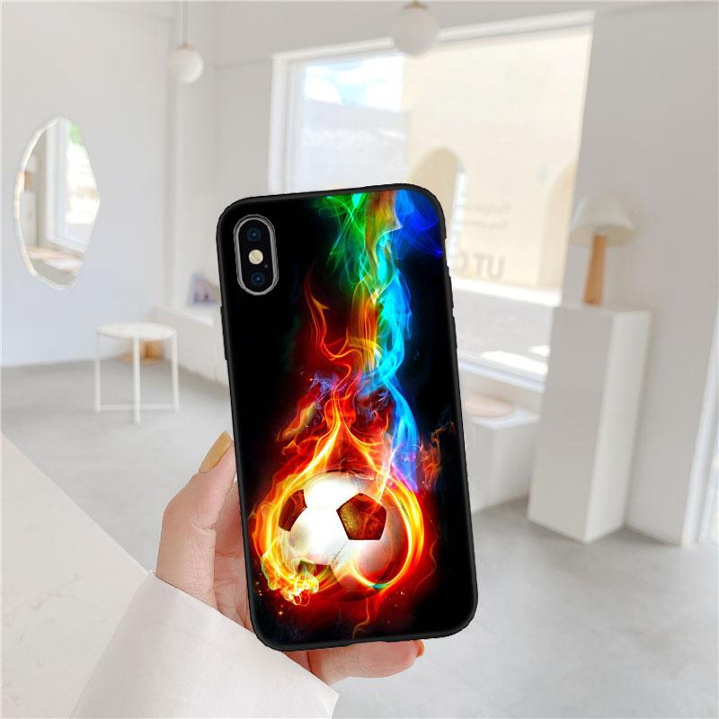 BF58 Football Soccer Soft Shell Phone Case for Xiaomi Poco C40 C50 C51 C55 C65 C71 C75 F3 F5 F6 F7 M2 M3 Pro Ultra