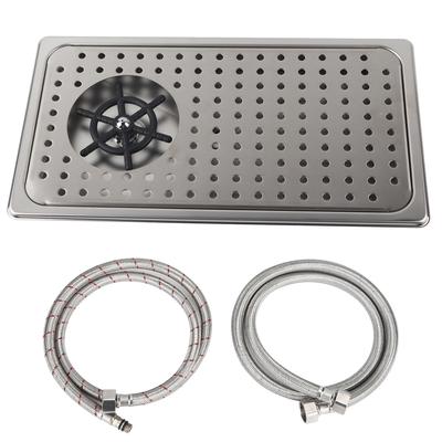 G1/2 RVS Automatische Kopjeswasser Reiniger Glas Spoeler voor Bar Pub RestaurantM