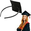 1Pcs Non-Slip Graduation Cap Headband - Adjustable, Lightweight for Grad, Prom, Back-to-School (Cap Not Included)