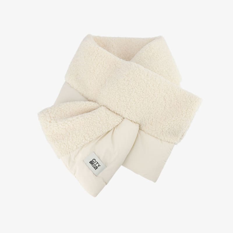 CITYBREEZE Fleece Padding Muffler_CREAM