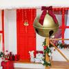 45/60CM Inflatable Christmas Ball Decor Hang Ring The Bell And Inflate The Balloon Decor Christmas Outdoor Decorated Ball