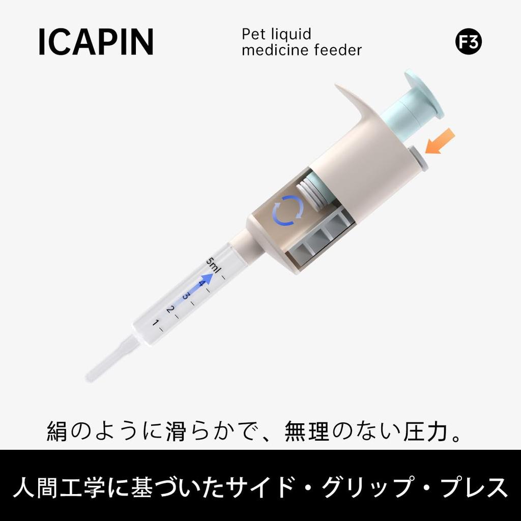 F3 Pet Medication Dispenser for Dogs and Feeding Liquid Food and Water Suitable for Liquid Food and Feeding Pet Breast Feeding Newborn Dogs and Pet